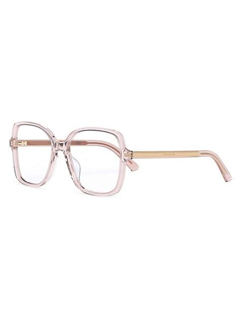 Dior DiorSpiritO 56MM Square Optical Glasses 